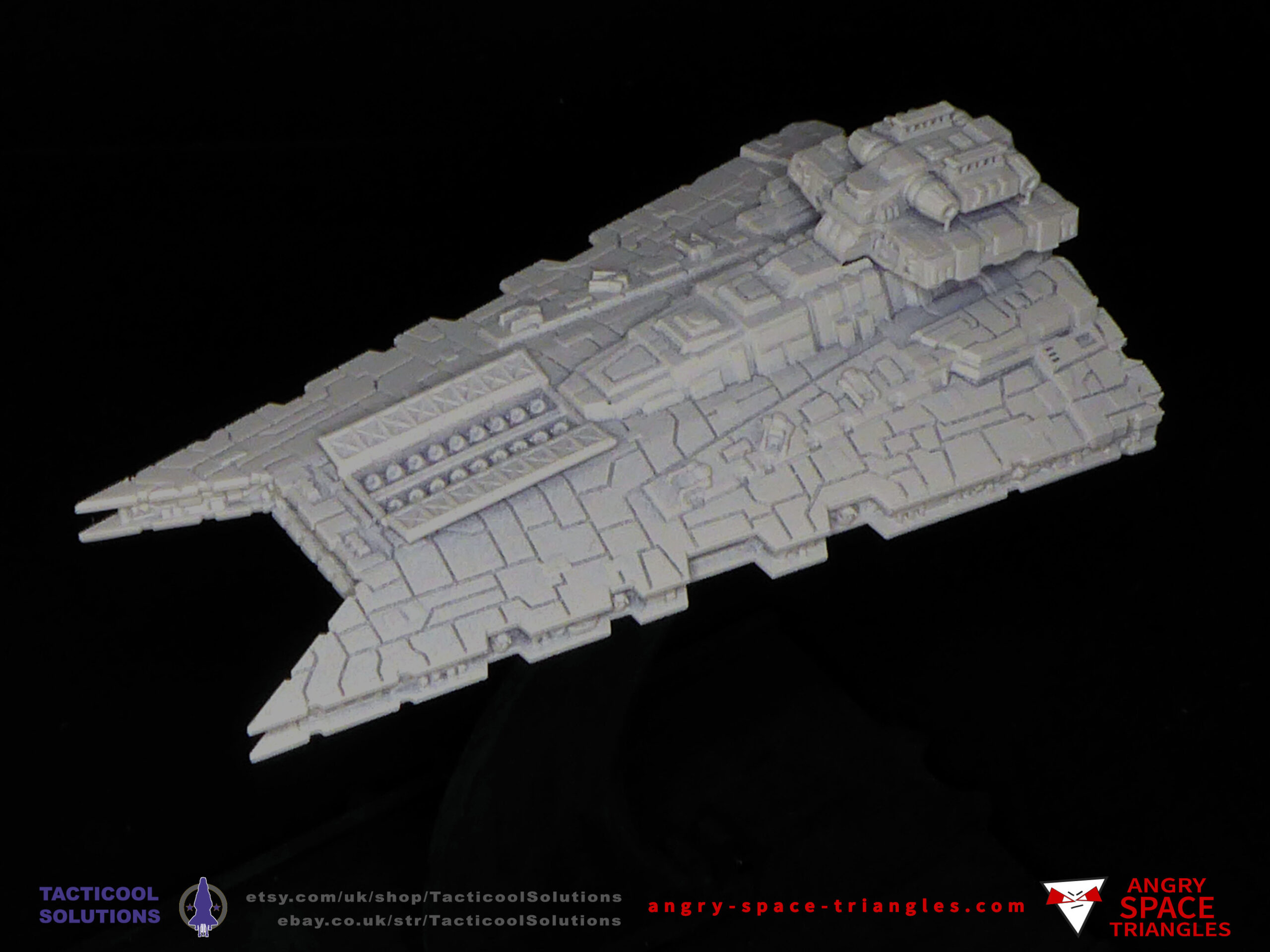 A 3D Printed Gladiator Star Destroyer from Tacticool Solutions