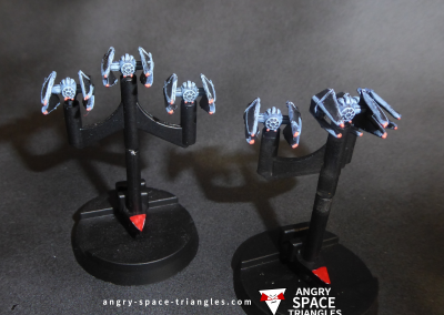 Star Wars Armada - TIE Interceptors in Blue /Grey 1