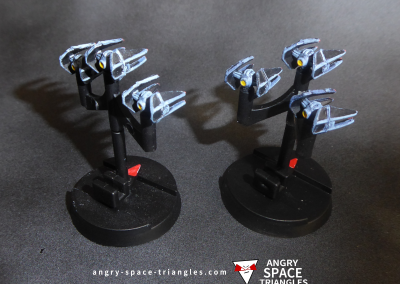 Star Wars Armada - TIE Interceptors in Blue /Grey 3