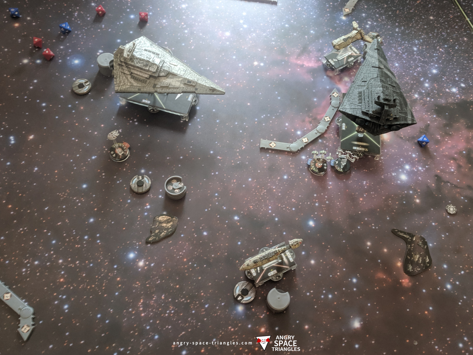 Star Wars Armada -  Battle Report 1- Ackbar vs Jerjerrod