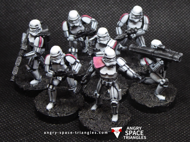 Commission Painted Star Wars Legion Stormtroopers 