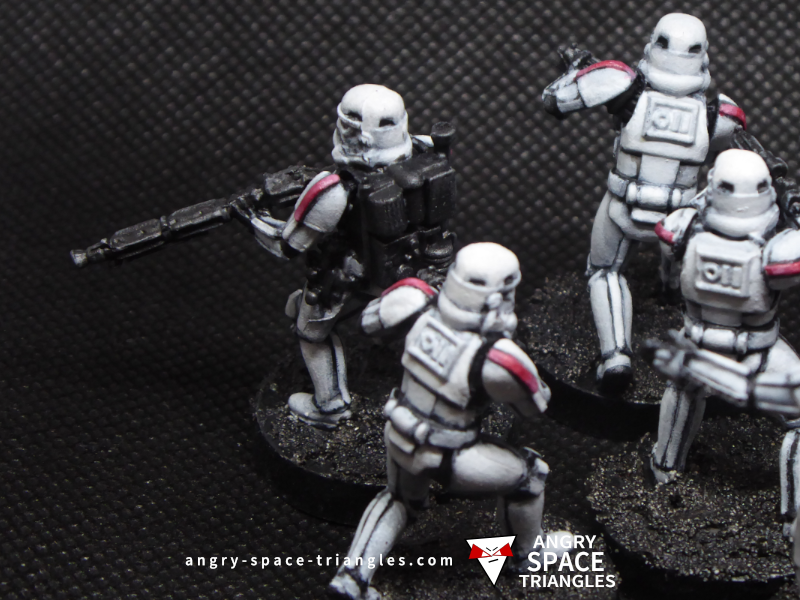 Painting Stormtroopers for Star Wars Legion Method 1
