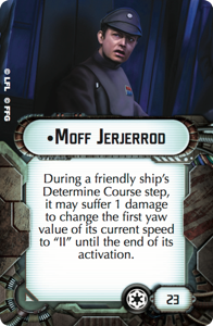 Star Wars Armada - Moff Jerjerrod Card