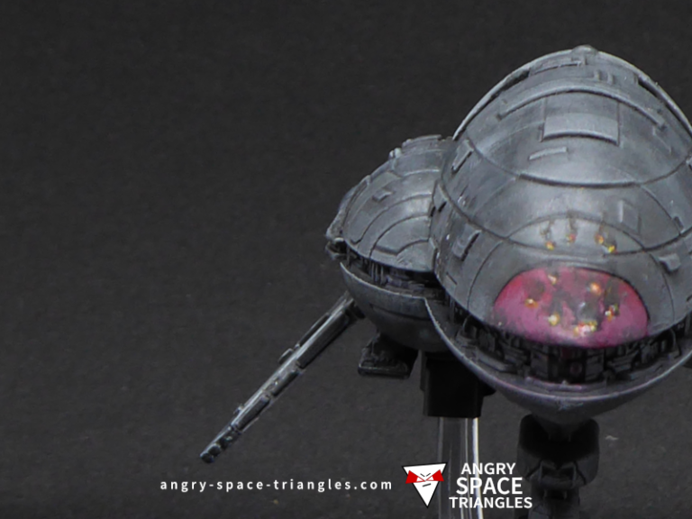 Painted Assault Frigate Mk II for Star Wars Armada - Posed 1