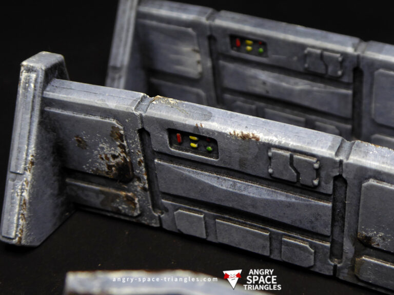 Painted Barricades for Star Wars Legion 9