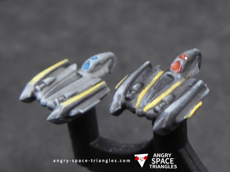 Painted Belbullab-22 Starfighters for Star Wars Armada 4