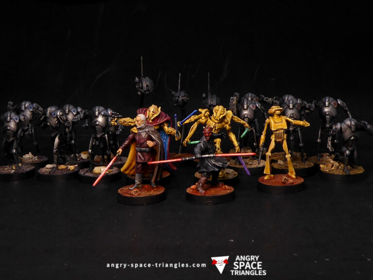 Painted CIS Dooku Maul B2 Tactical Doirds 4