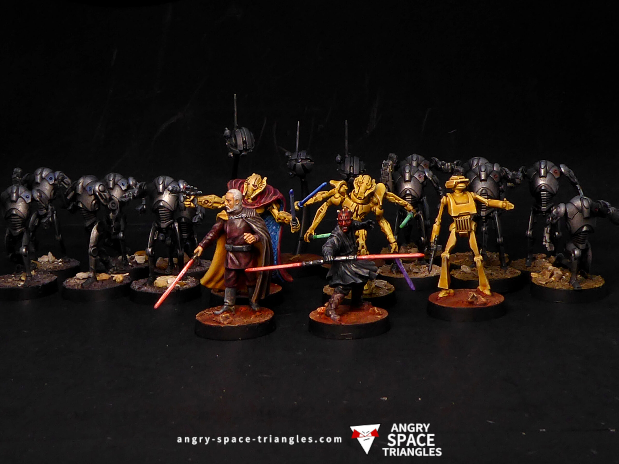 Painted Separatists for Star Wars Legion