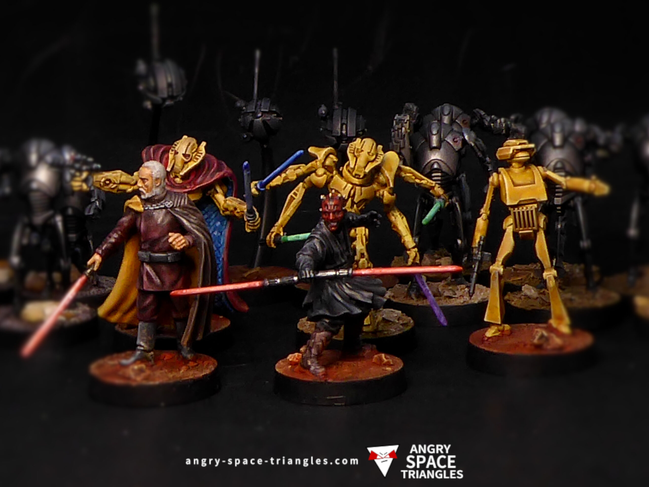 Painted Separatists for Star Wars Legion