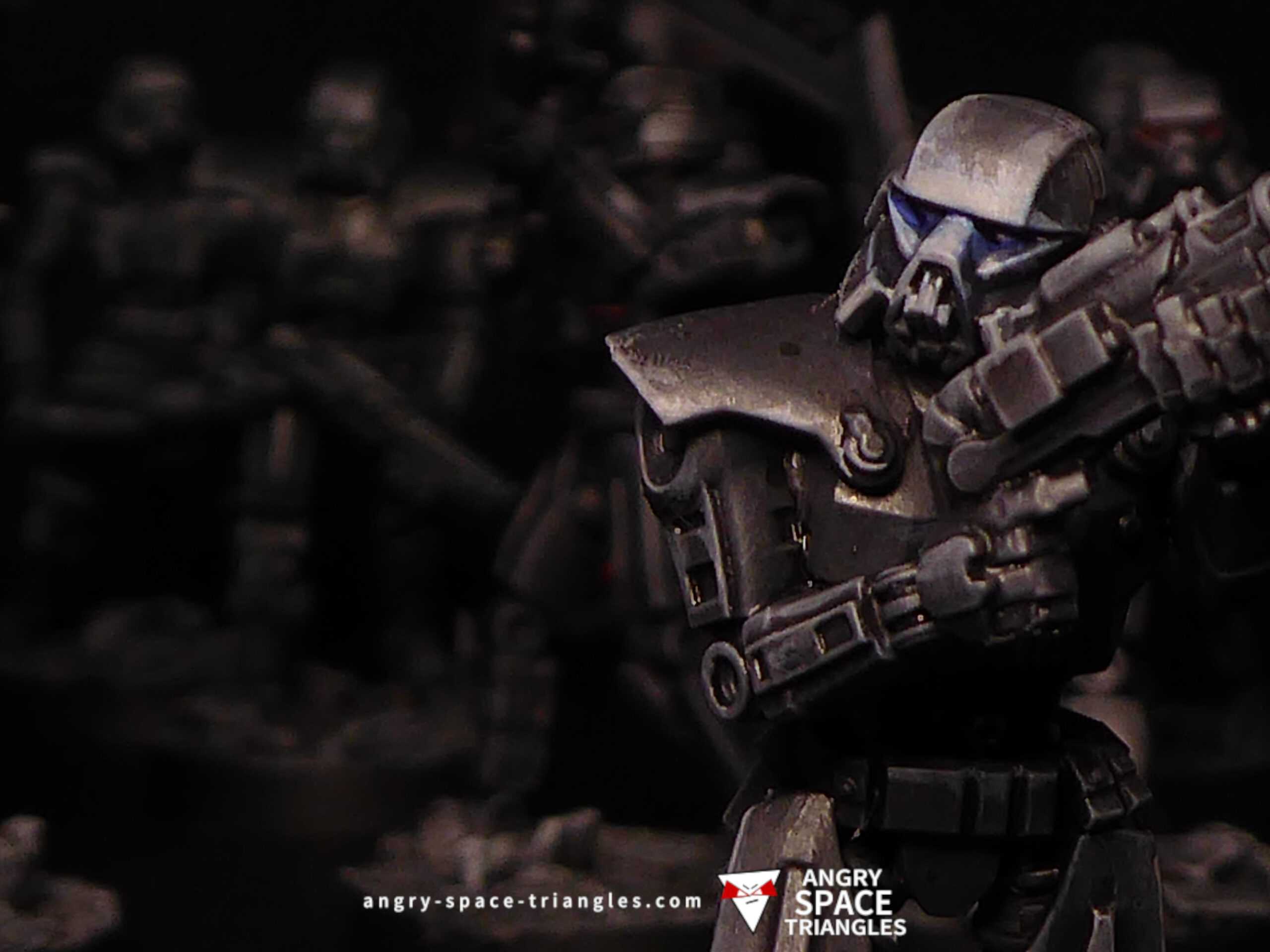 Painted Dark Troopers for Star Wars legion
