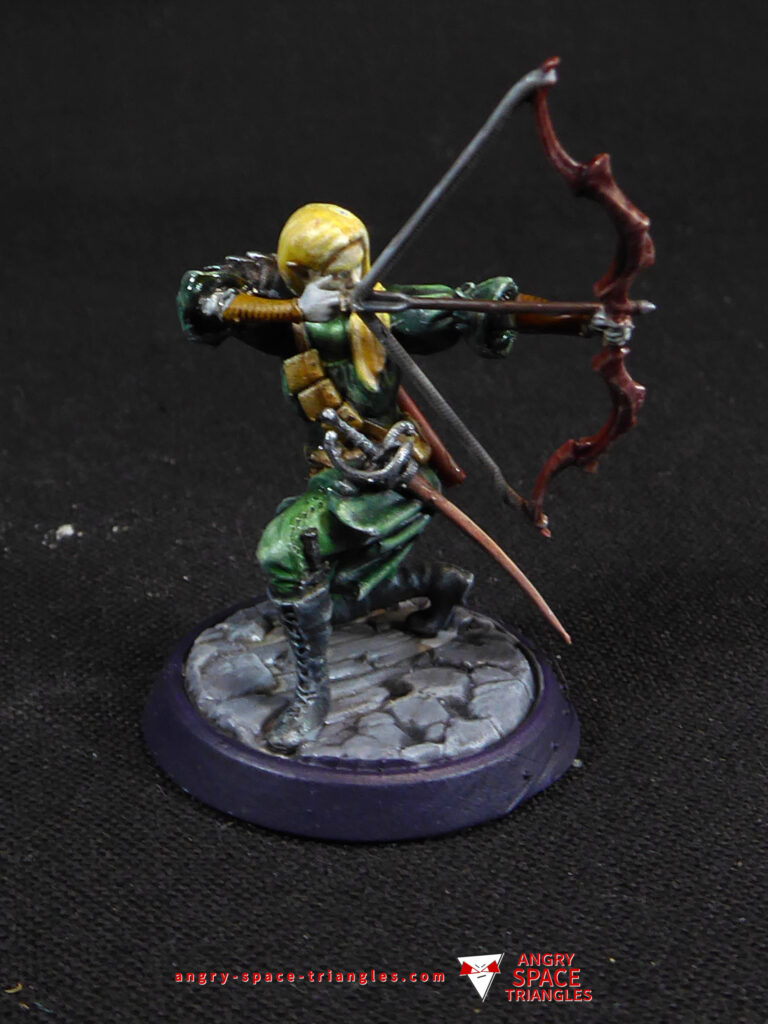 DnD Elf Painted for a Commission