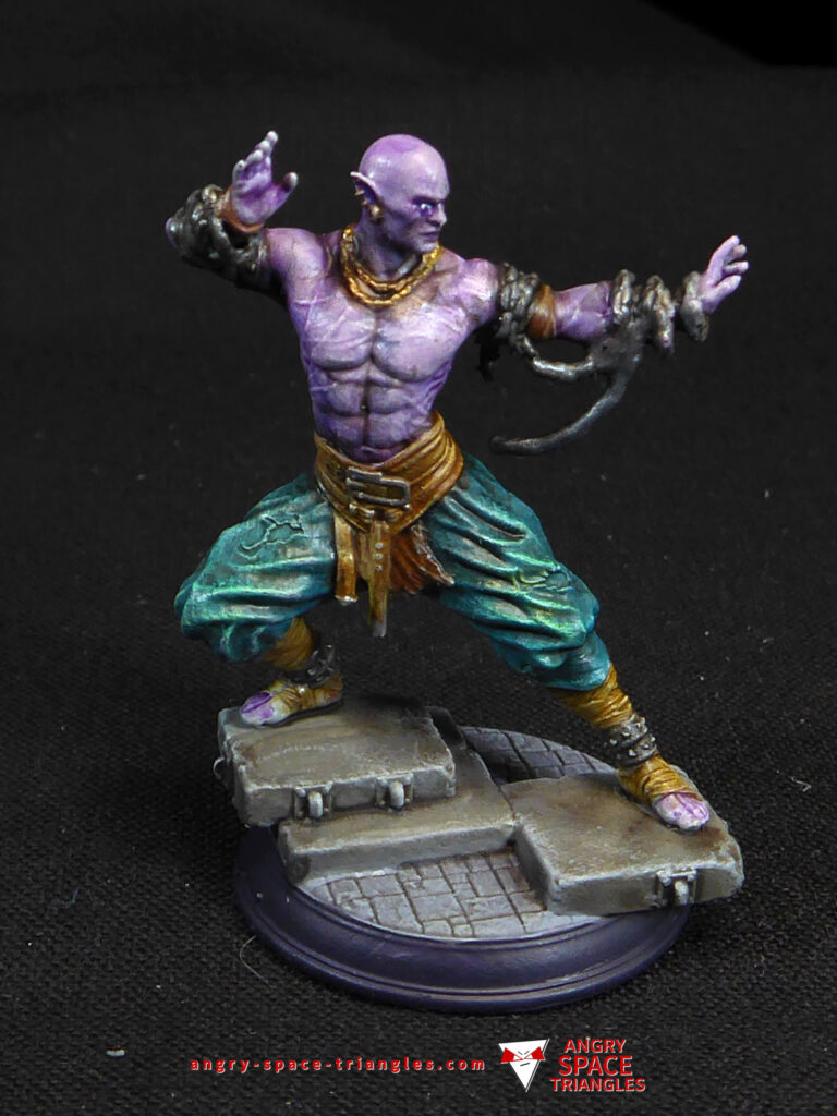 DnD Monk Painted for a Commission