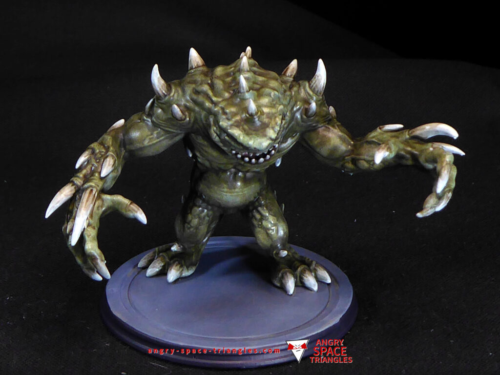 DnD Slaad Painted for a Commission