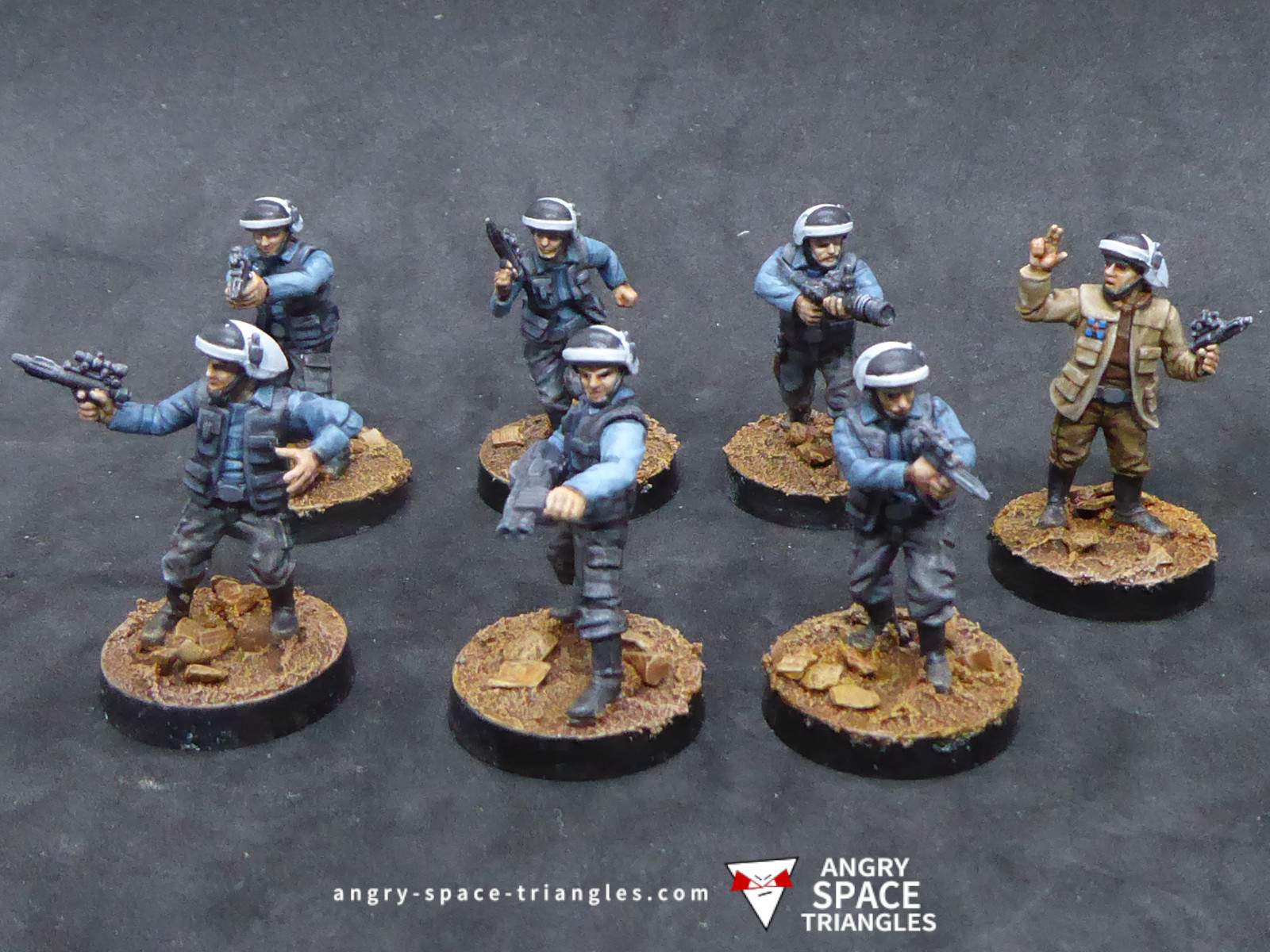Painted Fleet Troopers for Star Wars Legion