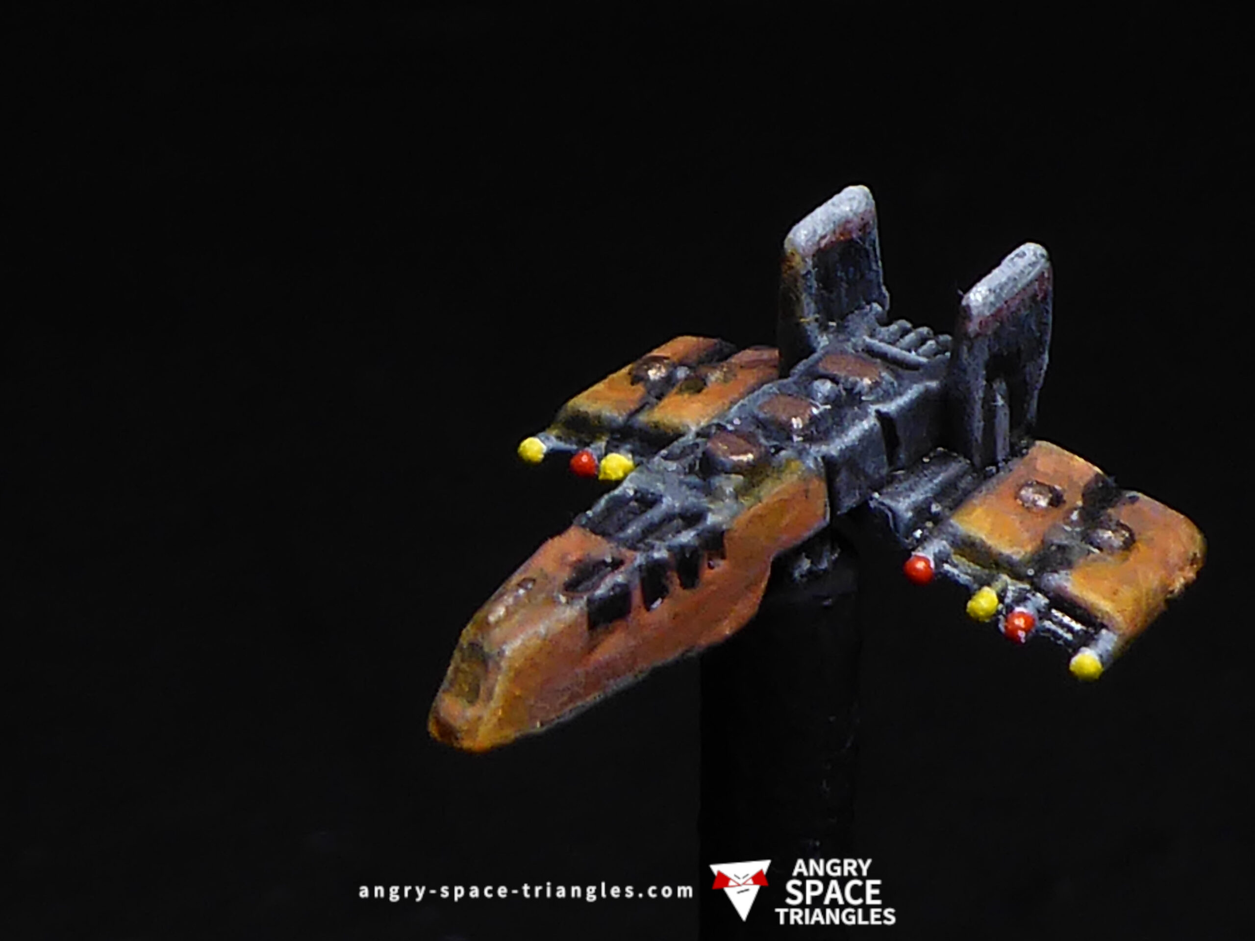 Painted HWK-290 for a Star Wars Armada Commission