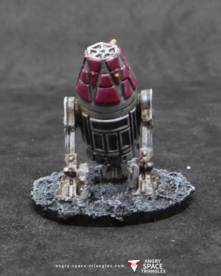 Painted Imperial Astromech Droid for Star War Legion