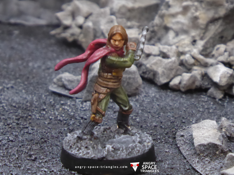 Painted Jyn Erso for Star Wars Legion 2