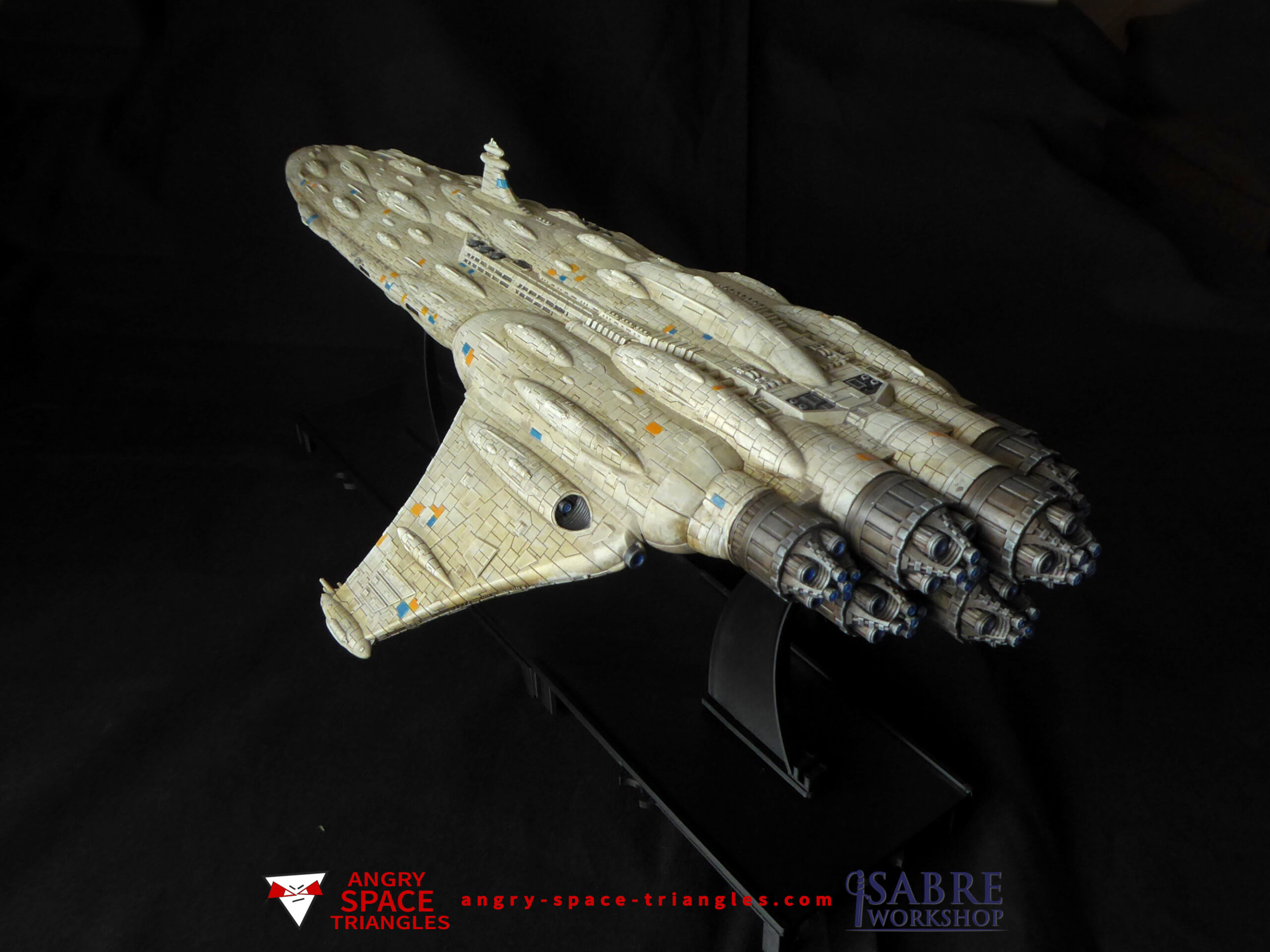 Painted MC108 for Star Wars Armada