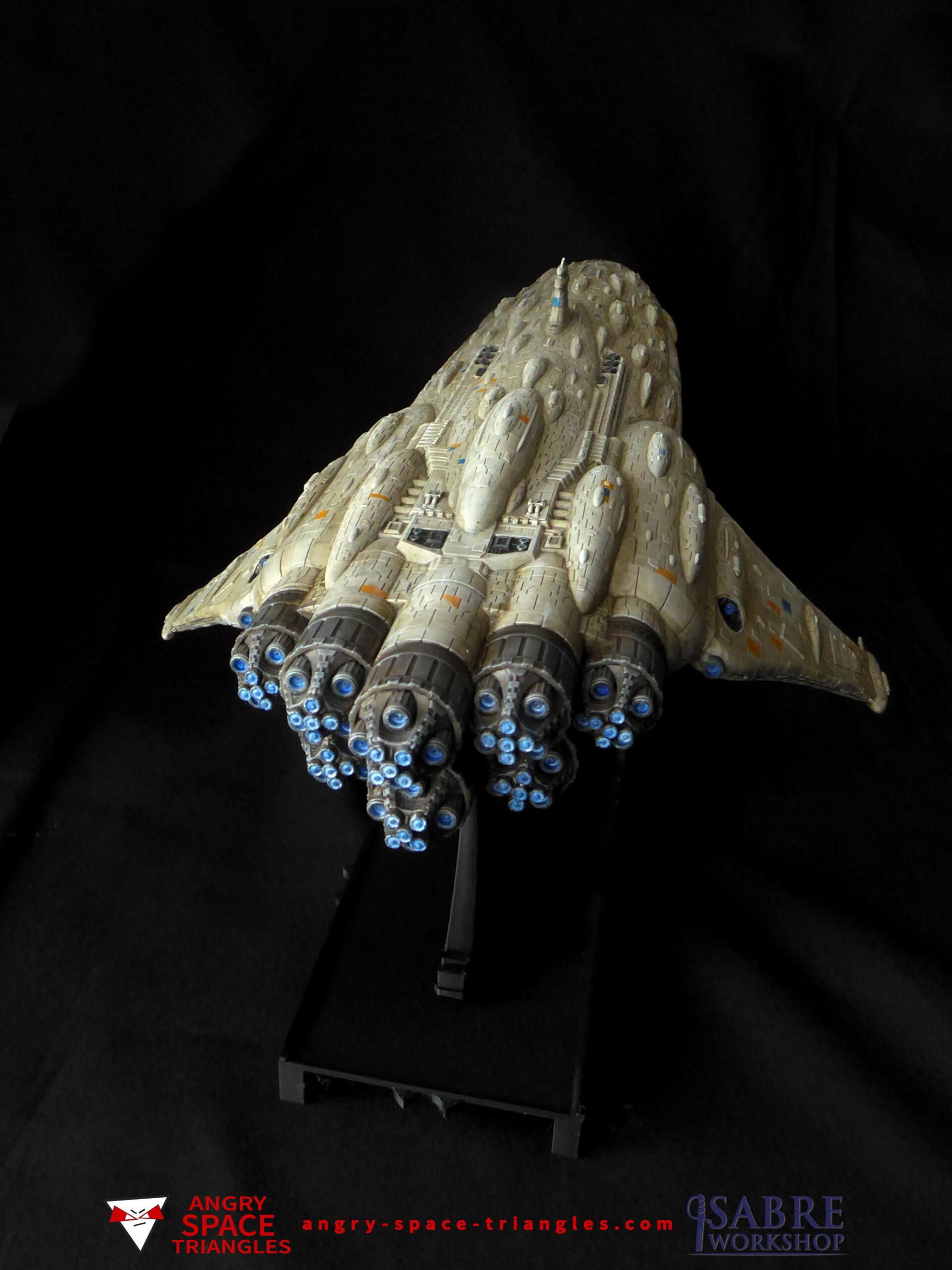 Painted MC108 for Star Wars Armada