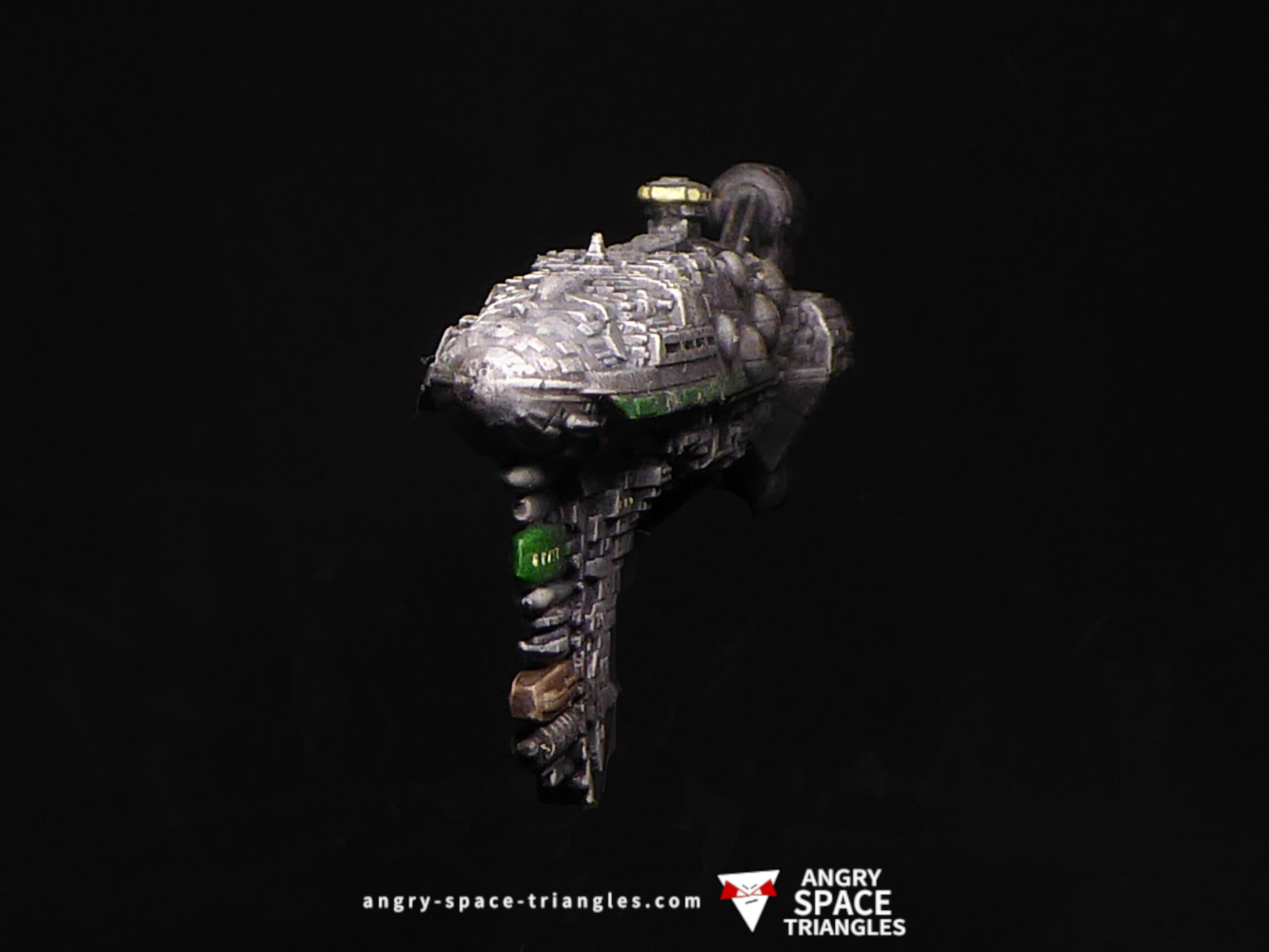 Painted Nebulon Cruiser Commission for Star Wars Armada