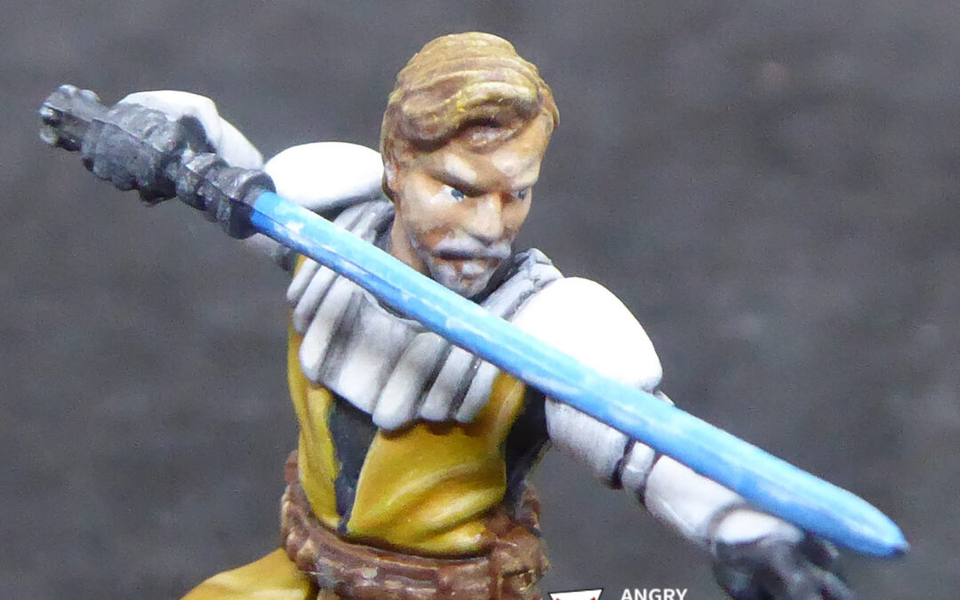 Painted Obi Wan Kenobi for Star Wars Legion