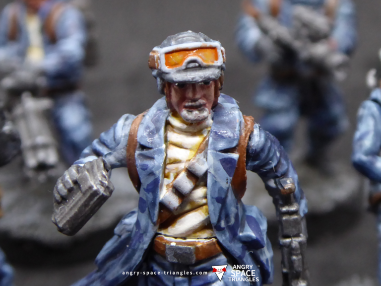Painted Rebel Troopers in Urban Camo for Star Wars Legion - Close 5