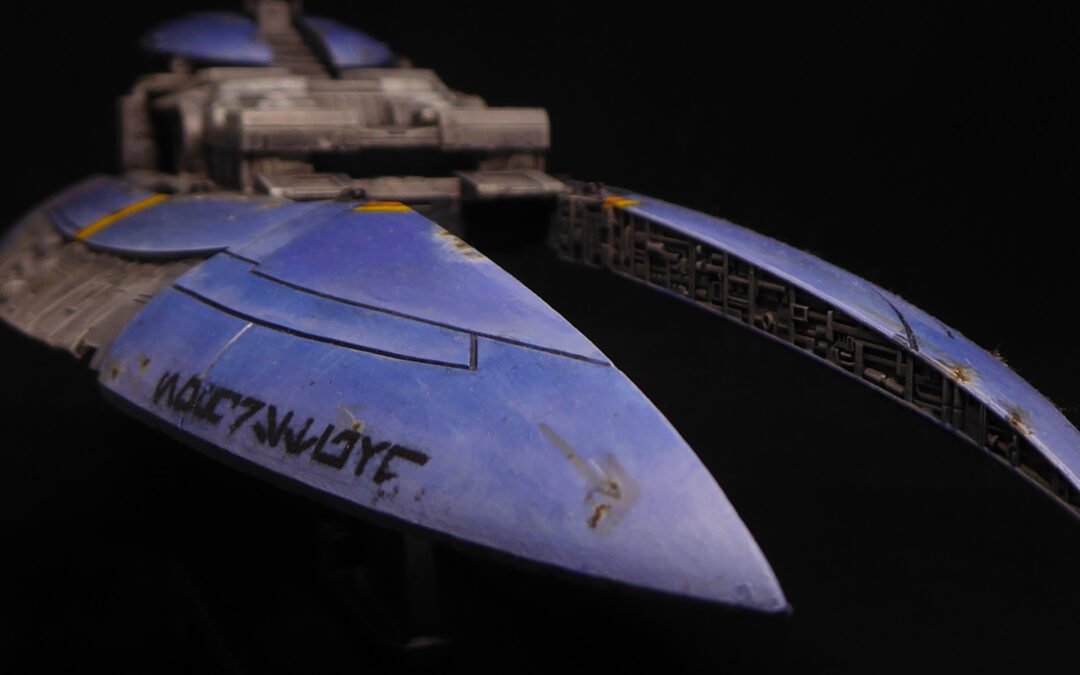 Painted Sabaoth Destroyer for Star Wars Armada