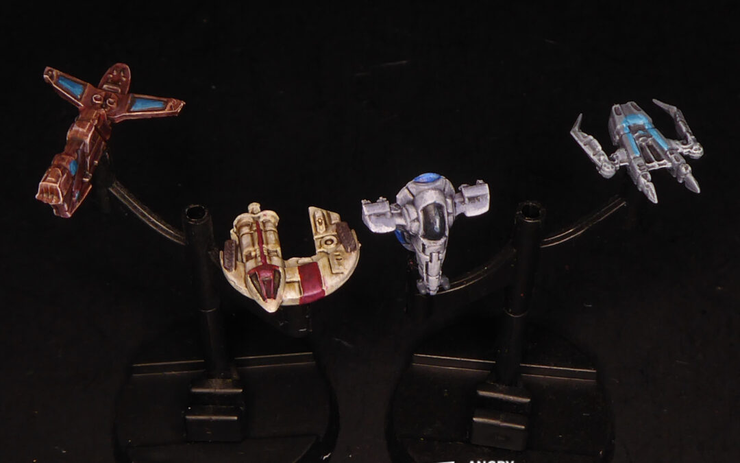 Painted Squadron Commission for Star Wars Armada