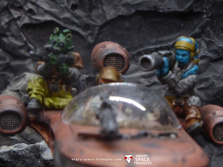 Painted X34 Land Speeder for Star Wars Legion Feature 1