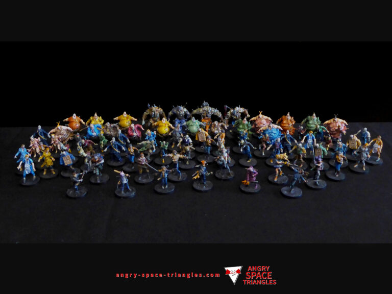 Painted Zombicide 2nd edition full set