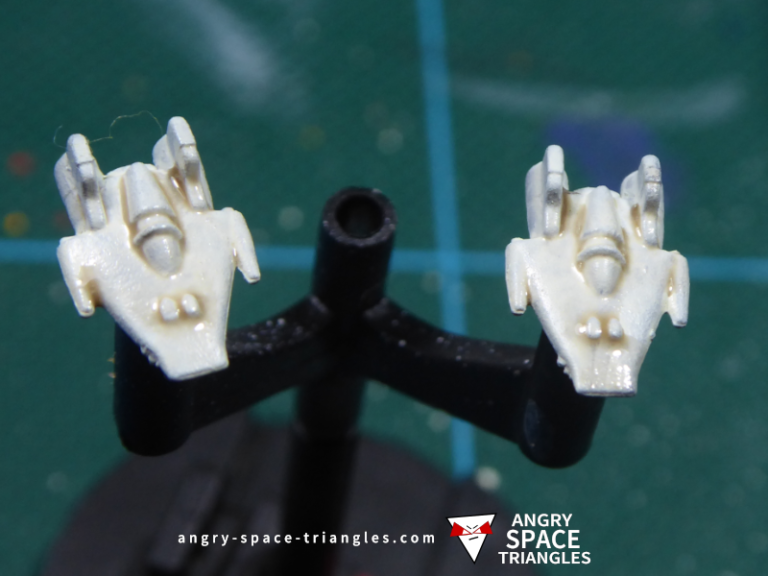 Painting Rebel Fighters Tutorial - Washed AWings