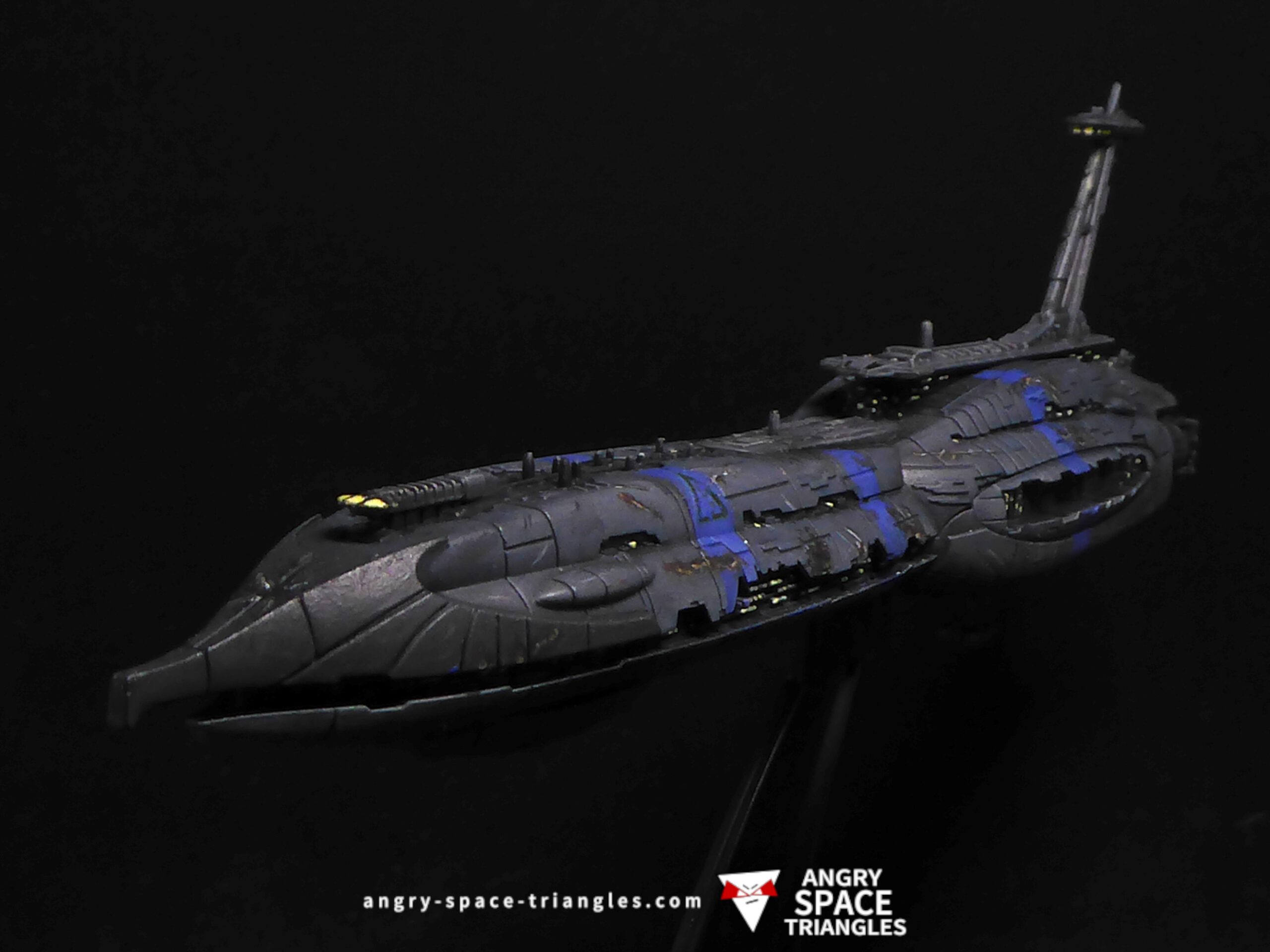 Repainted Providence-class carrier for Star Wars Armad