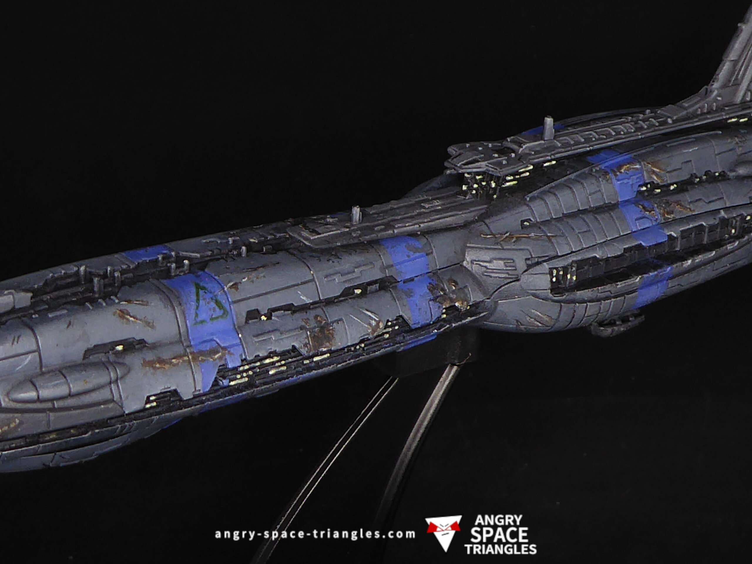 Repainted Providence-class carrier for Star Wars Armad