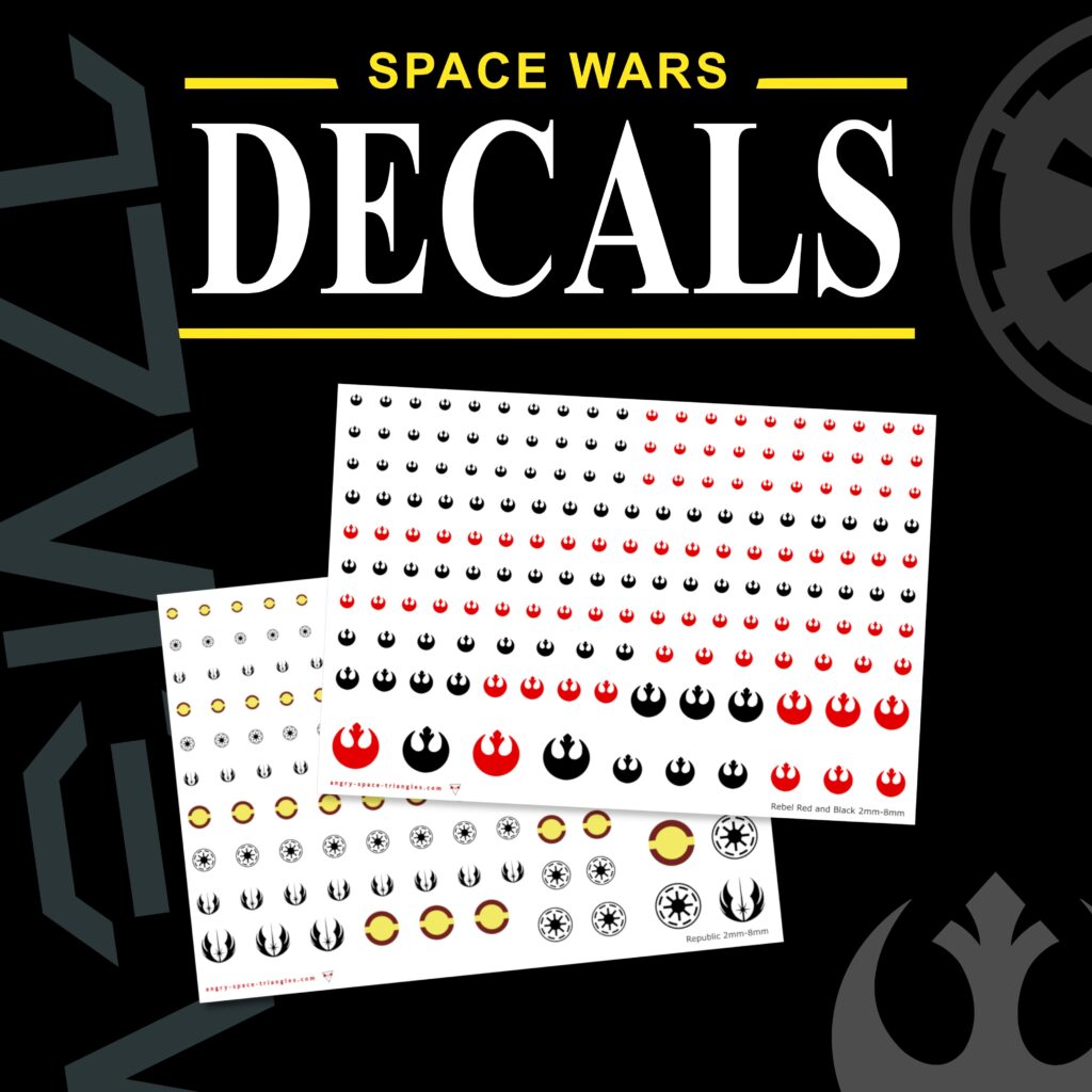 Star Wars Decals listing image