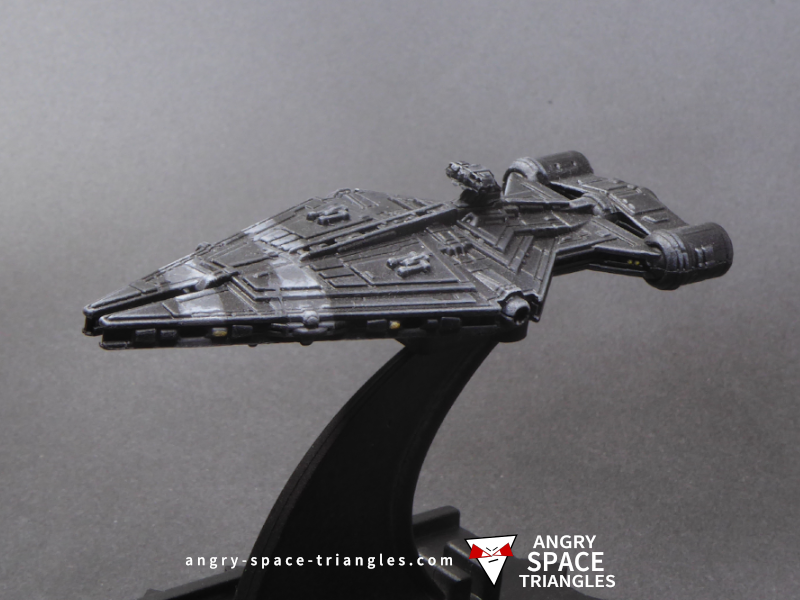 Star Wars Armada – Imperial Light Cruiser – Painted in Grey and Black