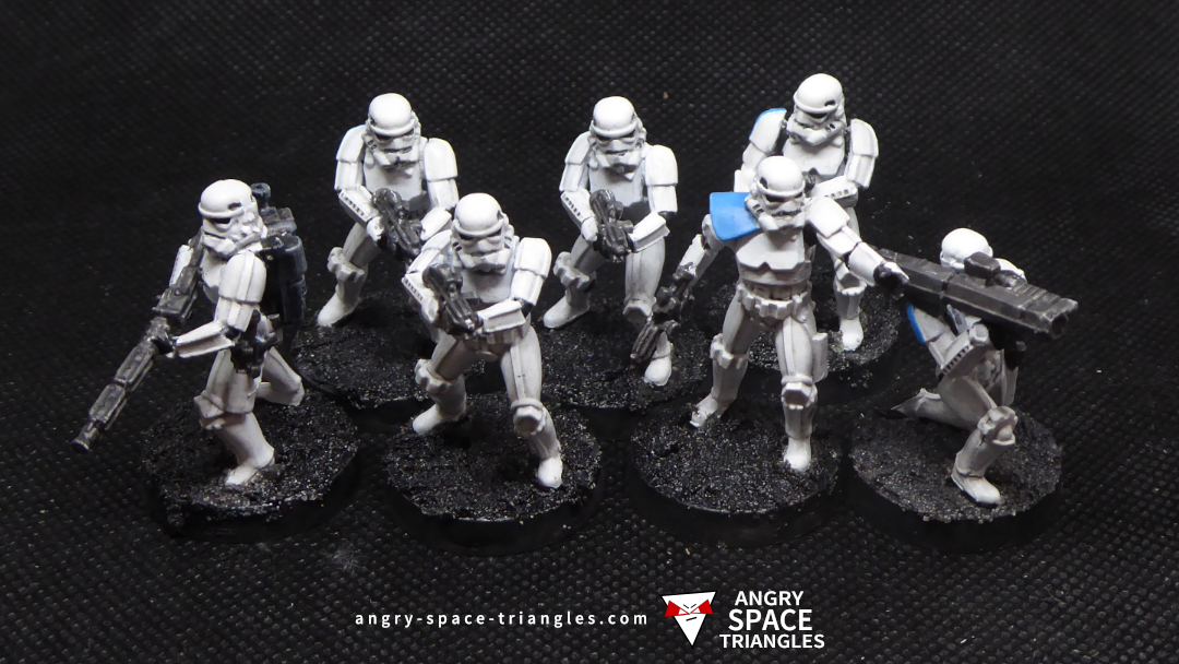 Painting Star Wars Legion Rank and File