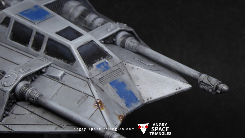 Painted T47 Air Speeder for Star Wars Legion