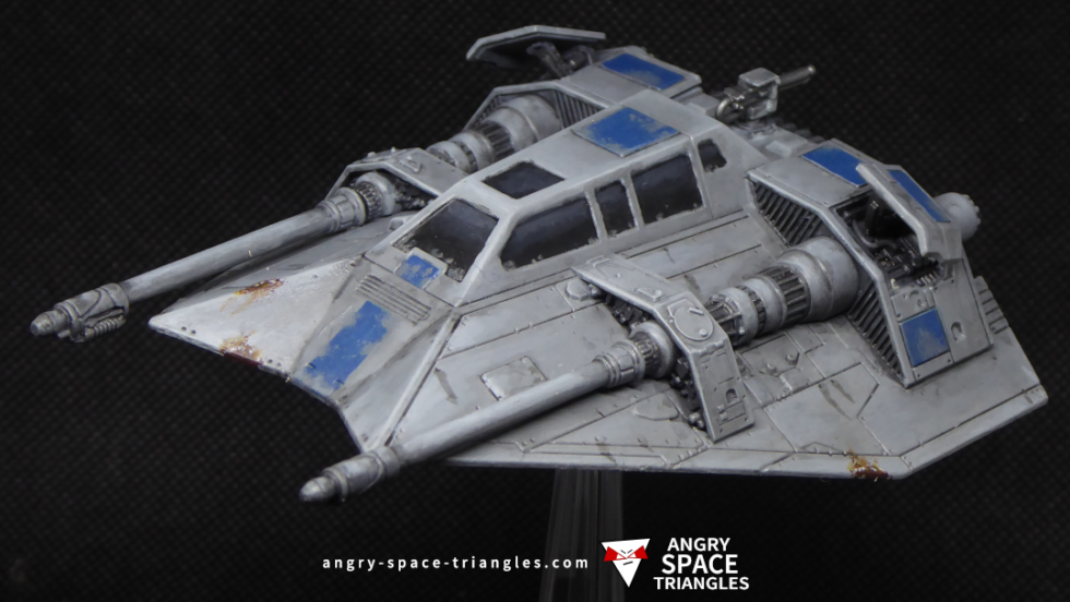 Painted T47 Air Speeder for Star Wars Legion