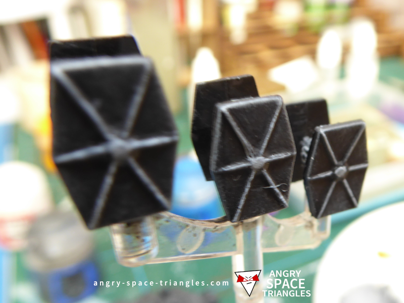 Tutorial – How to paint quickly Imperial TIE Fighters for Star Wars Armada