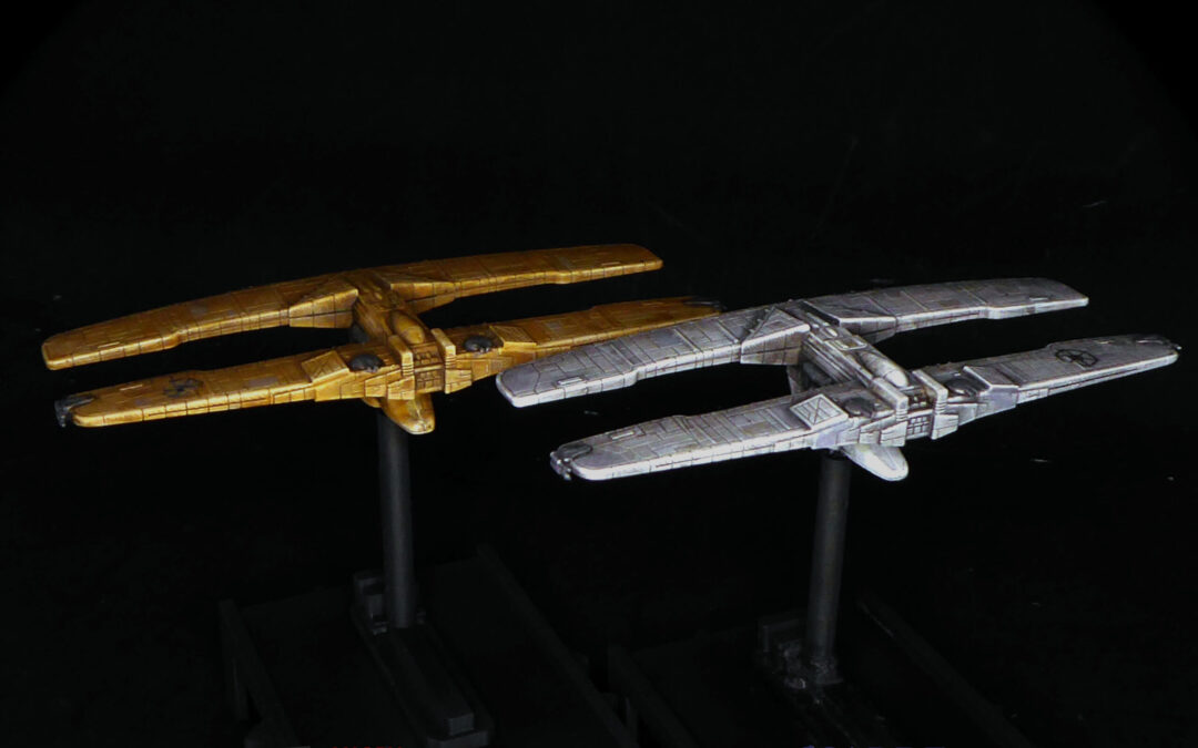 More Painted 3D Printed Star Wars Armada Ships