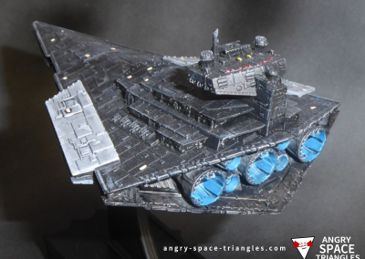 Star Wars Armada - Painted Victory Star Destroyer - Grey and Black