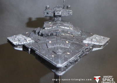 Star Wars Armada - Painted Victory Star Destroyer - Grey and Black