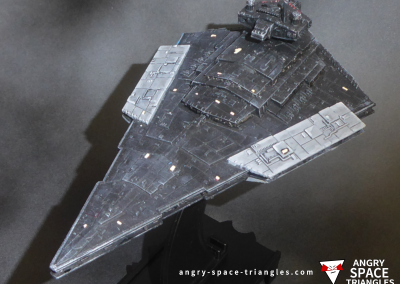 Star Wars Armada - Painted Victory Star Destroyer - Grey and Black