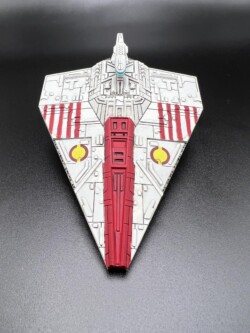 Republic fleet decals on an Acclamator-class star destroyer