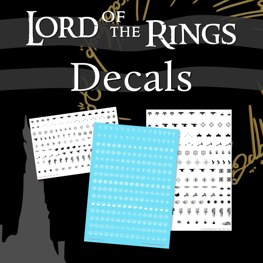 Lord of the Rings Decal listing image