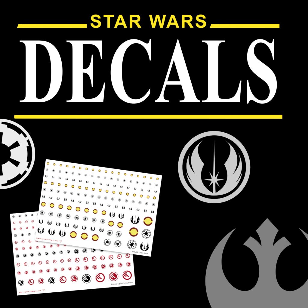 Star Wars Decals listing image